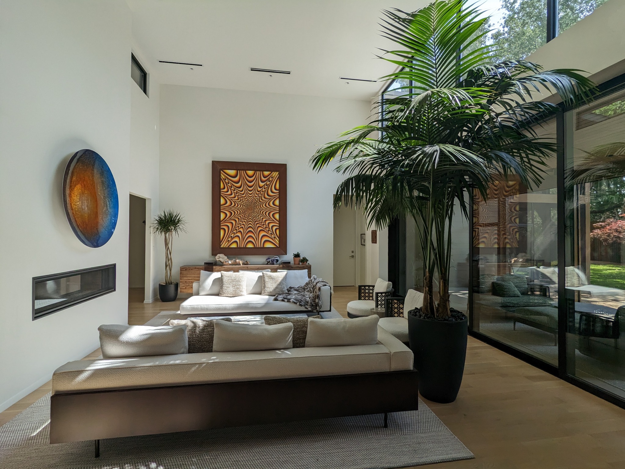 Custom Luxury Home Botanical Installation